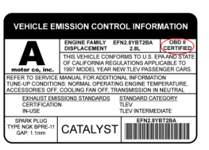 OBD-II compliant